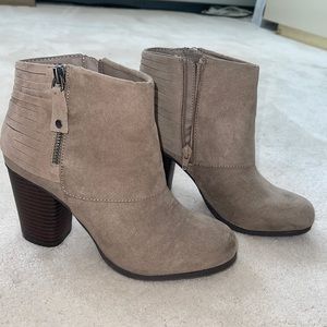 Madden girl beige booties